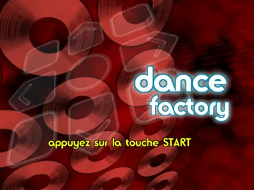 Dance Factory screen shot title